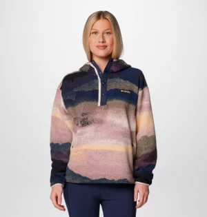 Columbia Women’s Helvetia™ II Sherpa Fleece Printed Hoodie